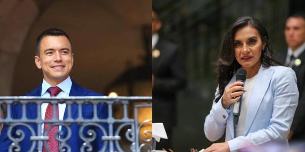 Tensión en Ecuador: la vicepresidenta denunció al presidente Daniel Noboa por violencia política de género - .::Agencia IP::.