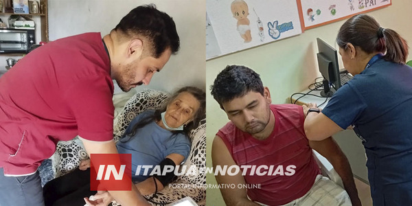 CARMEN DEL PARANÁ AVANZA EN SALUD CON ATENCIONES, CAPACITACIONES Y VACUNACIONES - Itapúa Noticias