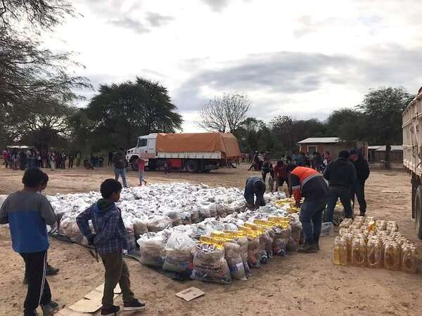 Asisten a familias en situación de pobreza en Alto Paraguay - Noticias del Chaco - ABC Color