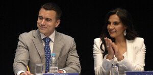Ecuador: la vicepresidenta denunció al presidente Daniel Noboa por violencia política de género