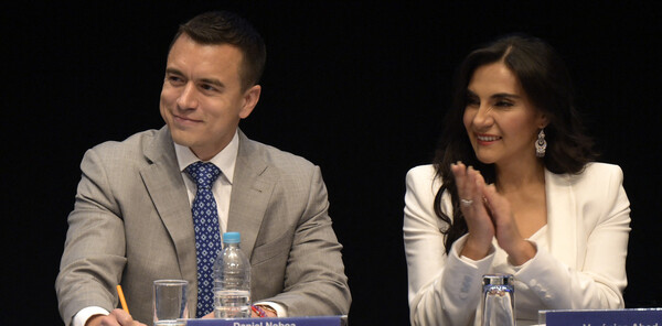 Ecuador: la vicepresidenta denunció al presidente Daniel Noboa por violencia política de género
