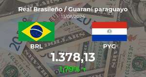 Real Brasileño / Guaraní paraguayo en Paraguay hoy: precio del 13 de agosto - Cotizaciones - ABC Color