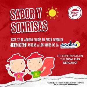 Pizza Hut Paraguay ayudará a los niños de la Fundación Asoleu - Empresariales - ABC Color