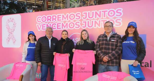 La Nación / “Corremos juntos, vencemos juntos”: lanzan corrida en el marco del Octubre Rosa