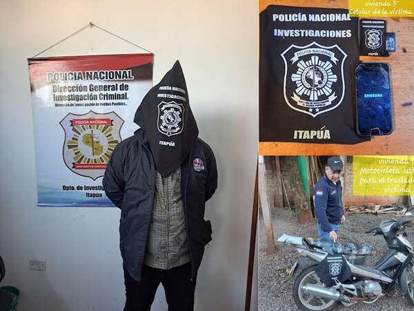 Detienen a presunto feminicida en Cambyretá: asesinó a la mujer porque “ella se lo pidió” - Policiales - ABC Color