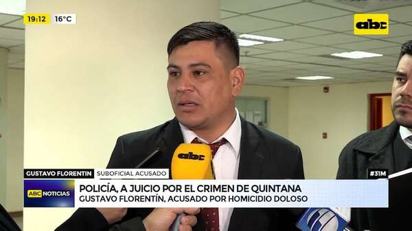 Video: Suboficial de policía, a juicio por el crimen de Rodrigo Quintana - ABC Noticias - ABC Color