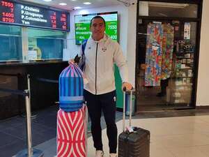 César Almirón regresa al Paraguay tras su participación en los JJ. OO. de París - Polideportivo - ABC Color
