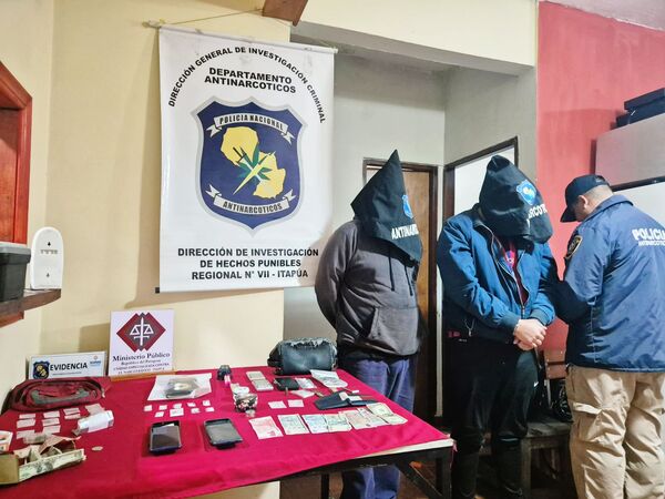 Allanan departamento y detienen a presuntos microtráficantes en Encarnación