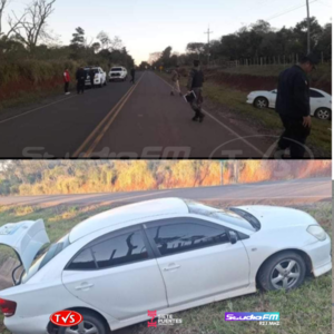 ASALTO VIOLENTO EN LA RUTA PY-08 DEJA A DOS COMERCIANTES EXTRANJEROS COMO VÍCTIMAS - TVS