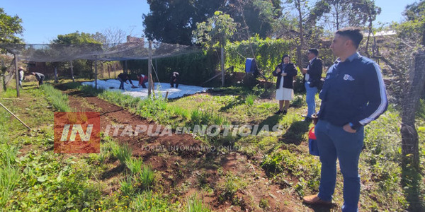 GOBERNACIÓN INAUGURÓ HUERTA SUSTENTABLE Y TERAPEÚTICA EN HOGAR SANTA MARÍA - Itapúa Noticias