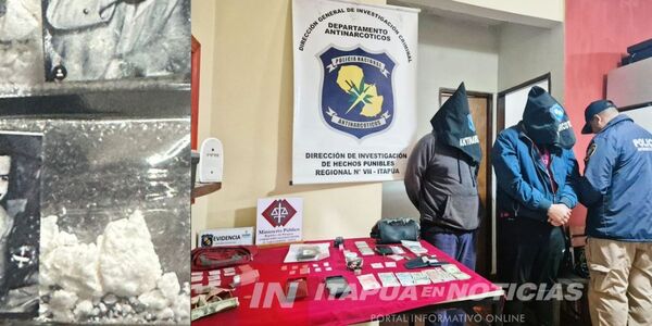 ALLANARON DEPARTAMENTO E INCAUTARON DROGAS EN ENCARNACIÓN - Itapúa Noticias
