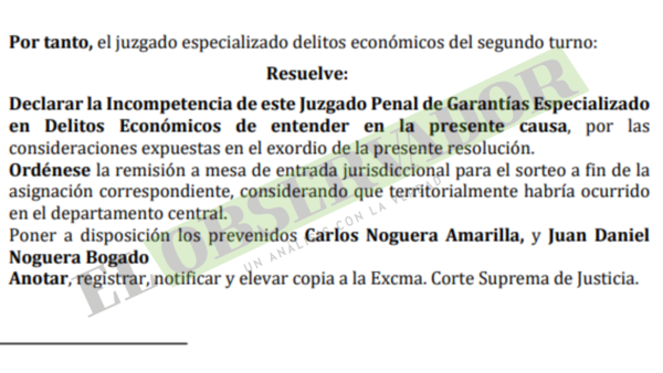 Juez se declara imcompetente en causa de megaestafa con herencia falsa