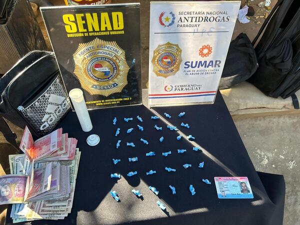 Plan Sumar: accionan contra redes de narcomenudeo en Luque y detienen a una mujer - .::Agencia IP::.