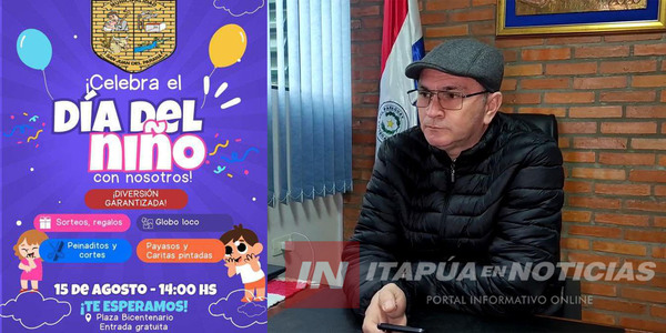 SAN JUAN DEL PARANÁ ORGANIZA GRAN FESTEJO POR EL DÍA DEL NIÑO - Itapúa Noticias