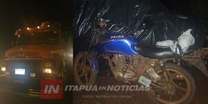 MOTOCICLISTA RESULTÓ HERIDO TRAS SINIESTRO VIAL EN NARANJITO - Itapúa Noticias