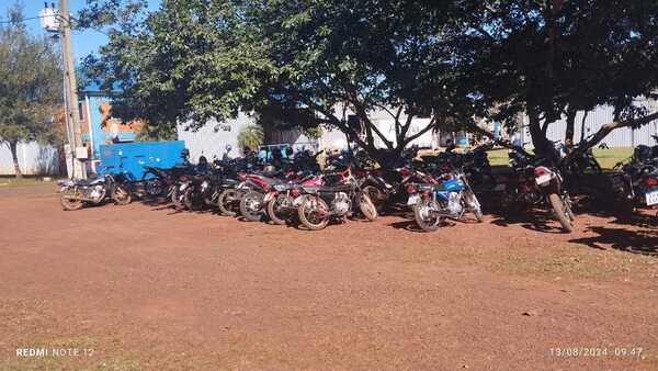 HURTARON TRES MOTOCICLETAS DE UN PREDIO EN ENCARNACIÓN - Itapúa Noticias