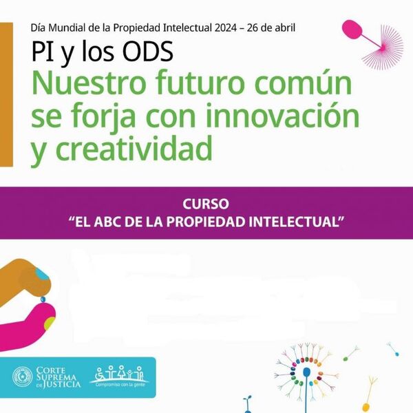 Harán segunda sesión del curso “El Abc de la Propiedad Intelectual”