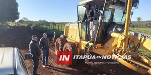 INTENDENTE DE GRAL. ARTIGAS VERIFICÓ SITUACIÓN DE CAMINOS VECINALES - Itapúa Noticias