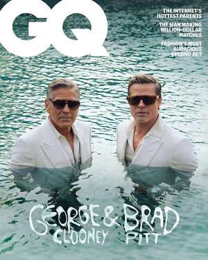 Brad Pitt y George Clooney protagonizan una icónica portada de GQ. ¡Te mostramos las fotos y el video del backstage! - Gente - ABC Color