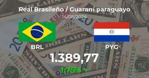 Real Brasileño / Guaraní paraguayo en Paraguay hoy: precio del 14 de agosto - Cotizaciones - ABC Color