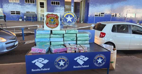 La Nación / En aduana de Foz detuvieron a una paraguaya con 317 kilos de marihuana