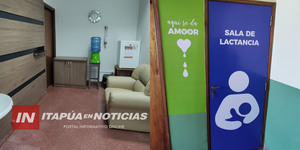 REACTIVARON SALA DE LACTANCIA MATERNA EN LA GOBERNACIÓN - Itapúa Noticias