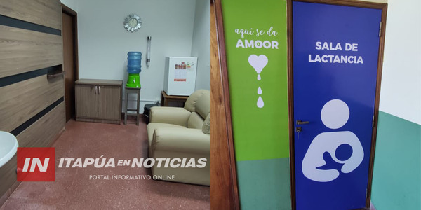 REACTIVARON SALA DE LACTANCIA MATERNA EN LA GOBERNACIÓN - Itapúa Noticias