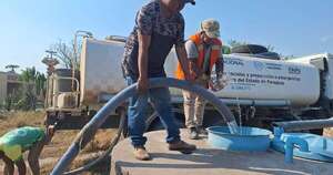 La Nación / Comunidades del Chaco paraguayo continúan recibiendo asistencia con agua potable