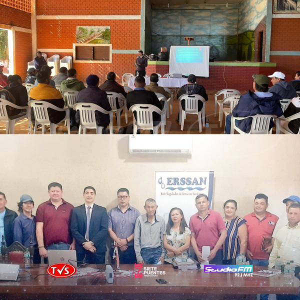 ERSSAN REALIZA JORNADA DE CAPACITACIÓN SOBRE AGUA POTABLE EN ITAPÚA - TVS