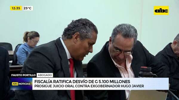 Video: Fiscalía ratifica desvío de G. 5.100 millones - ABC Noticias - ABC Color