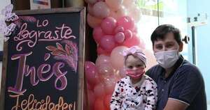 Diario HOY | Pequeña paciente de 4 años recibe el alta tras complejo trasplante en Clínicas