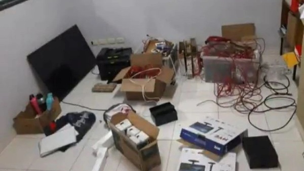 Delincuentes hurtan equipos valorados en G. 100 millones de la SND