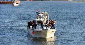 Diario HOY | Procesión náutica de la Virgen de la Asunción suspendida por bajante del río Paraguay