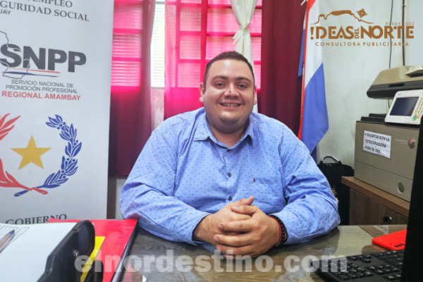 Directiva e Instructores: Aires de renovación en la Regional Amambay del Servicio Nacional de Promoción Profesional - El Nordestino