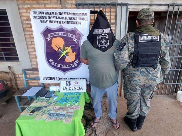 Arroyos y Esteros: dos allanamientos dan como resultado detenciones e incautación de droga - Policiales - ABC Color