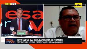 Video: “Natalicio González”, el nombre que los cartistas quieren dar a la Ecovía Luque - San Bernardino - Mesa de Periodistas - ABC Color