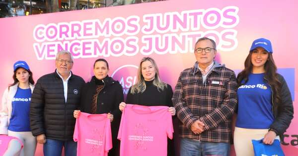La Nación / Lanzaron Octubre Rosa bajo el lema “Corremos juntos, vencemos juntos”