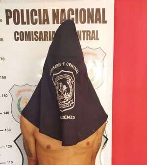 Policía aprehendió a presunto ladrón con frondosos antecedentes en San Lorenzo - Policiales - ABC Color
