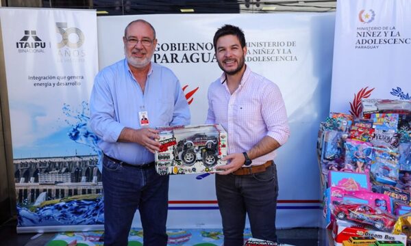 Director general de Itaipú entregó 22.000 juguetes para fiesta por Día del Niño que hace el MINNA – Diario TNPRESS