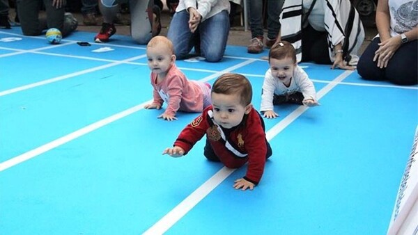 Día del Niño: Bebés jugarán carrera gateando