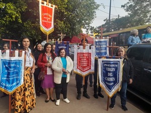 Peregrinación al Santuario de Itacuá por la Solemnidad de “Nuestra Señora de la Asunción”