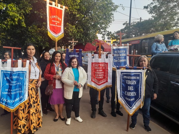 Peregrinación al Santuario de Itacuá por la Solemnidad de “Nuestra Señora de la Asunción”