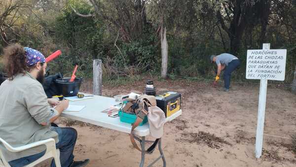 Investigación arqueológica internacional en marcha en el Fortín Boquerón