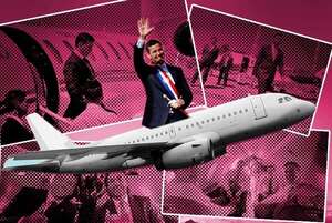 El presidente viajero: casi 20 viajes en un año de presidencia de Santiago Peña - Política - ABC Color
