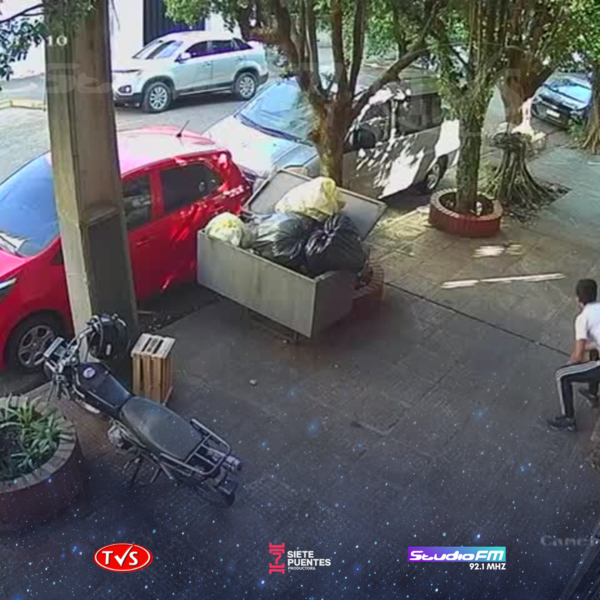 RECUPERACIÓN DE MOTOCICLETA HURTADA EN ENCARNACIÓN - TVS