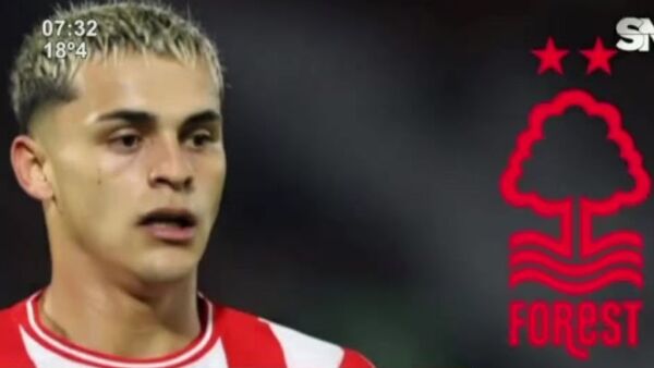 Ramón Sosa al Nottingham Forest - SNT