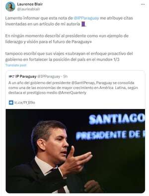 La medida que adoptó Mitic ante denuncia de periodista extranjero contra agencia del Gobierno - Nacionales - ABC Color