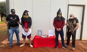 Capturan a brasileño y paraguayo que proveían cocaína en Alto Paraná