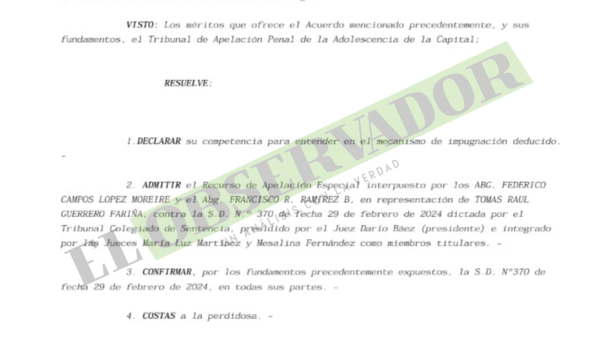 Cámara confirma condena a funcionario judicial que maltrató y amenazó a su expareja con divulgar fotos íntimas