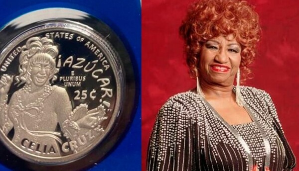 Celia Cruz es la primera afro-latina en una moneda estadounidense
